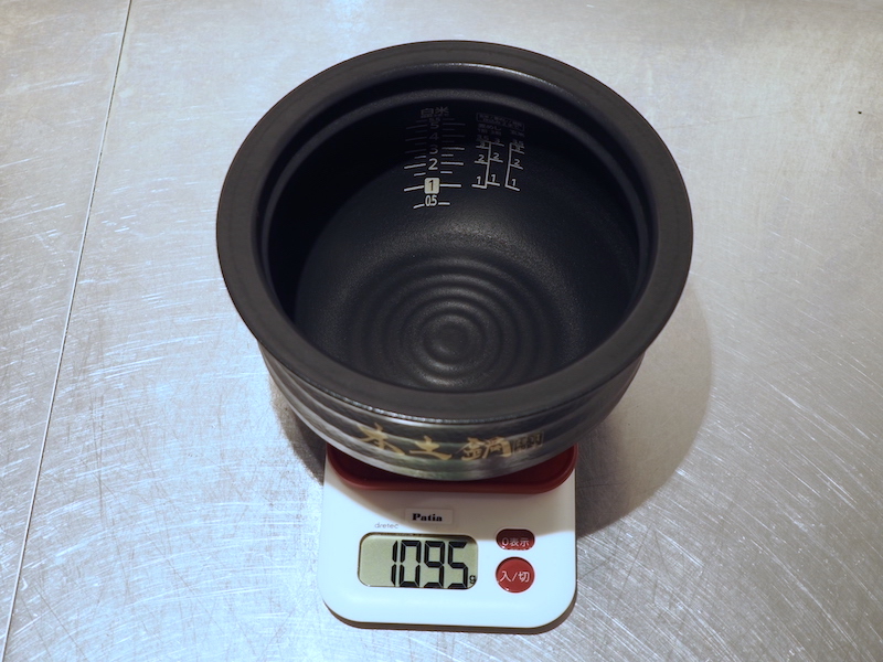 タイガー魔法瓶：1,095g