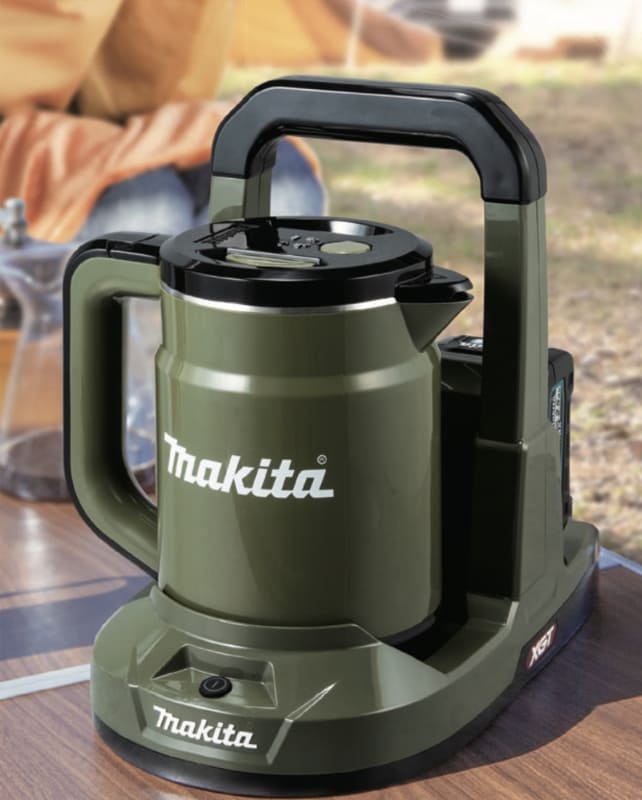 AC電源不要でどこでも湯沸かし可能