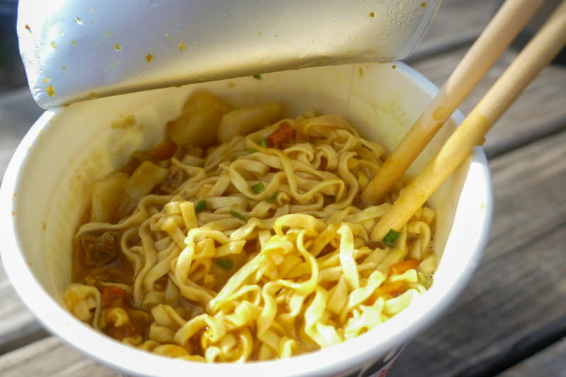 50km走って来たので途中で補給もしましたが、空腹さで美味しさ倍増