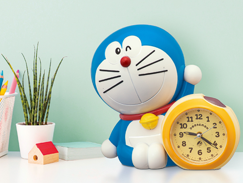 大人気キャラクターの目覚まし時計