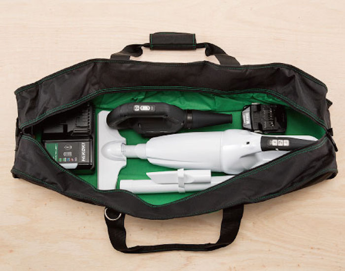 クリーナーやブロワーを入れたところ