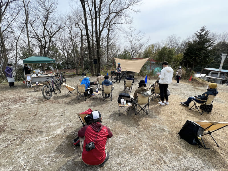 密を避けた少人数での試走会です