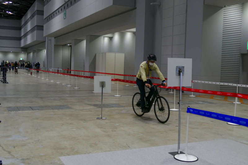 実際にコースで試乗してみましたが、アシストが緻密で30km/h巡航も快適。公道で乗ってみたくなりました