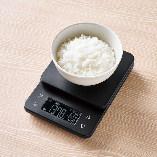 カロリー計測機能付きキッチンスケール「HCS-KSA02」