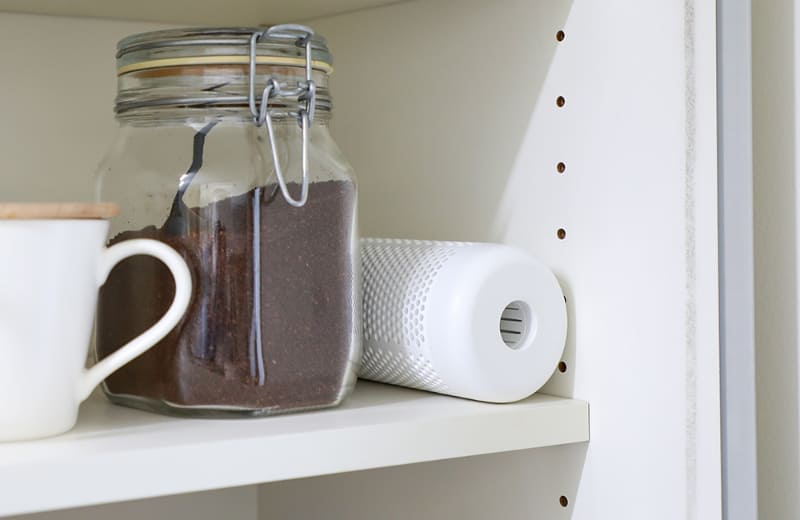 戸棚に置いて使用