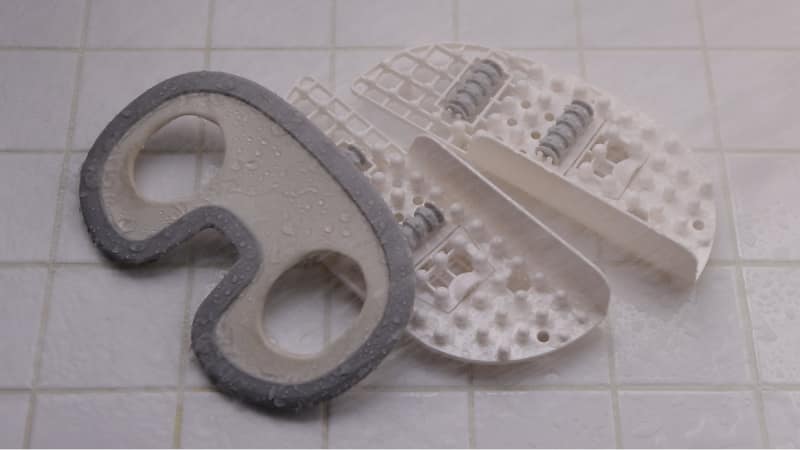 スチームカバーとフットマットは水洗い可能