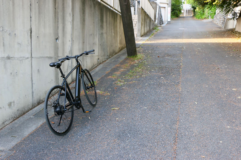自宅近くの激坂も上ってみたのですが、こちらも余裕で上れました。これ以上の坂に出会うことはなかなかないと思います