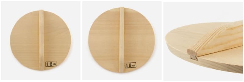 天然木のおとし蓋