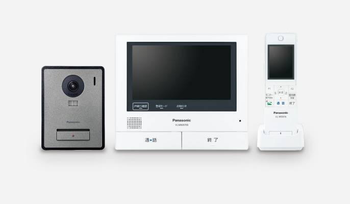 カメラ玄関子機が露出型の「VL-SWZ700KF」