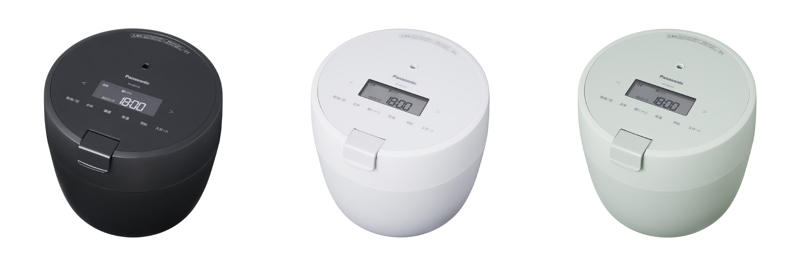 左からSR-NA102(ブラック)、SR-NB102(ホワイト)、SR-NB102(グリーン)