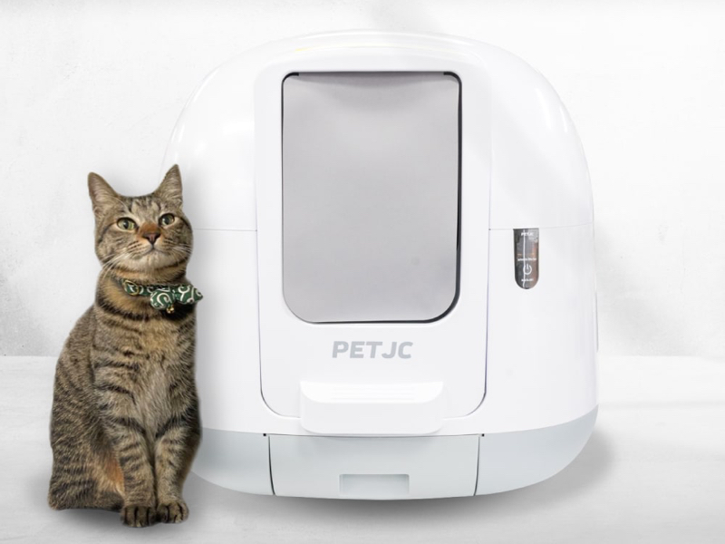 掃除の手間を減らせる全自動ねこトイレ