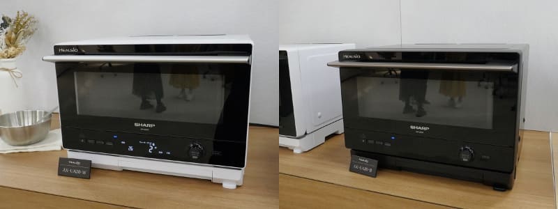 AX-UA30。左からホワイト系、ブラック系