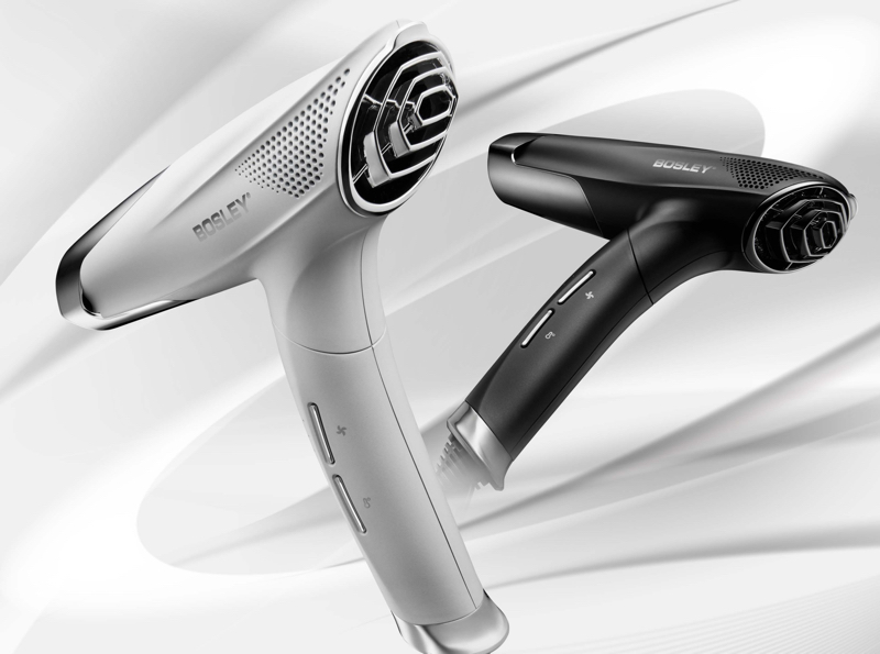 長時間の使用でも疲れにくい小型・軽量設計