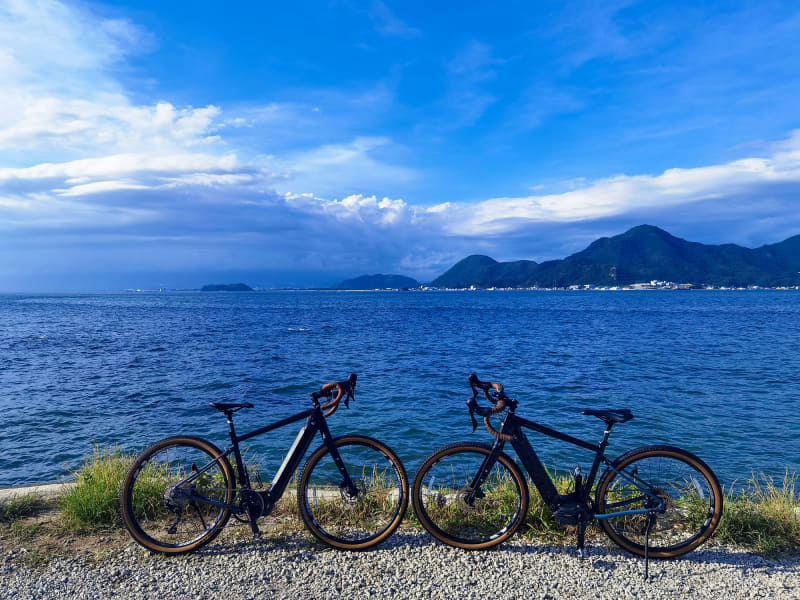 ぜひ最高の海を見ながらサイクリングを楽しんでください
