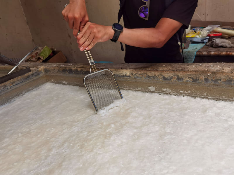 塩の味も気になります