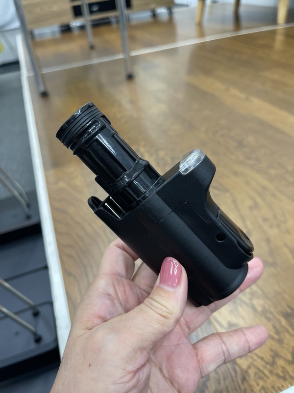 取り外し可能な「ピカッとライト」。付属品としての扱いが珍しい