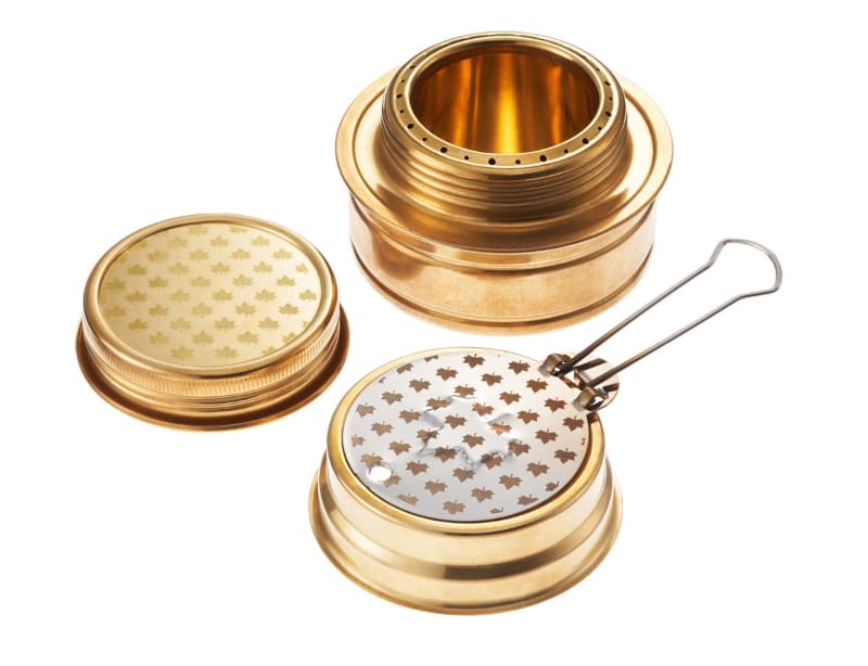 ロゴスのアルコールバーナー。コンロとのセットを発売