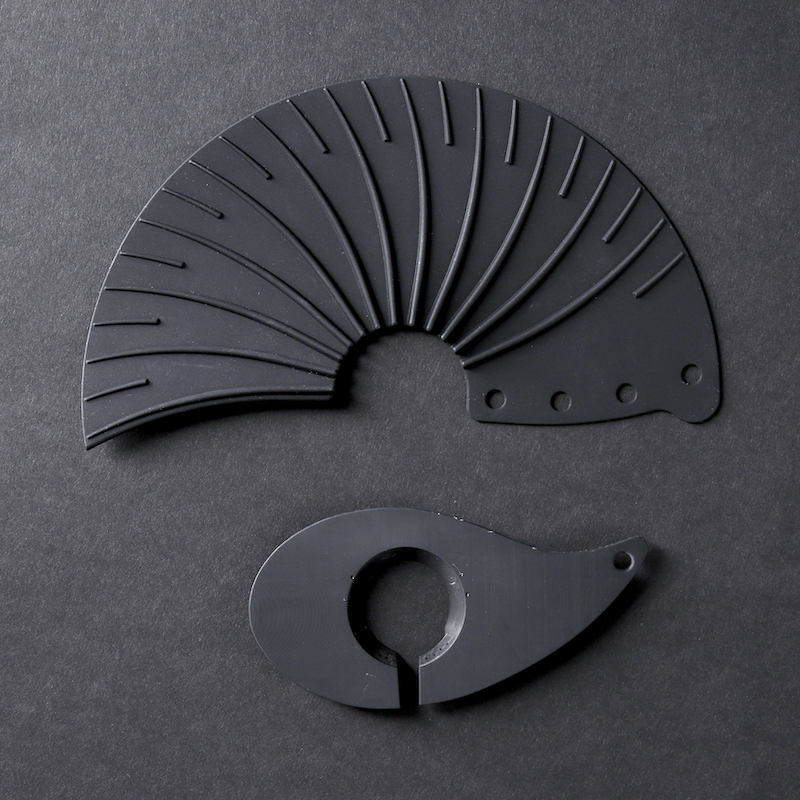 組み立て前の「V60フラットドリッパー 01」