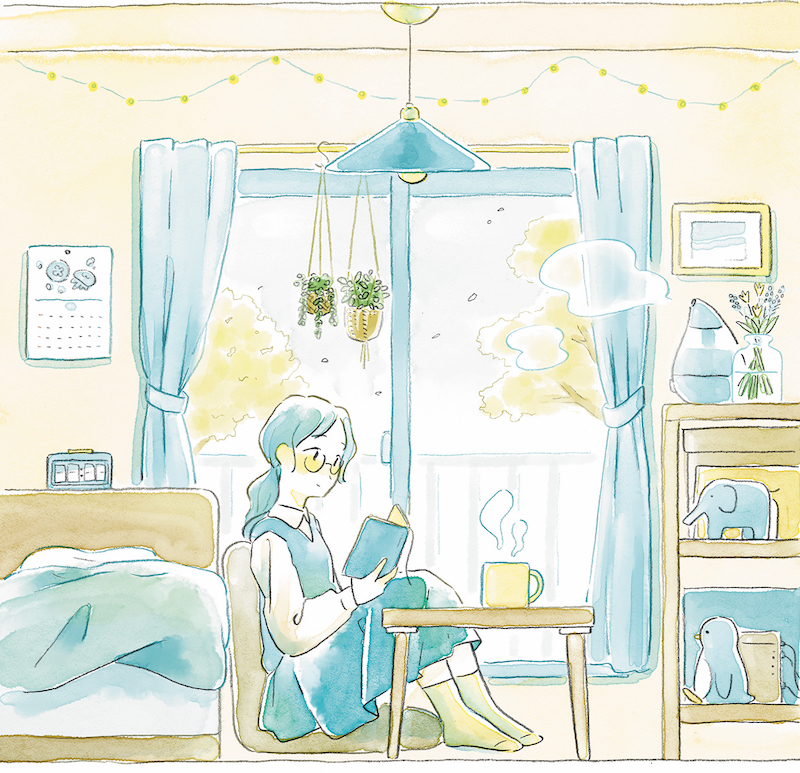 同じく製品パッケージ用のイラスト