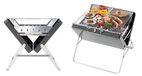 アタッシュケース型　BBQグリル　1～2人用のサイズ　バーベキューグリル 楽天市場】ロゴス logos 卓上ミニグリル グリル コンパクト