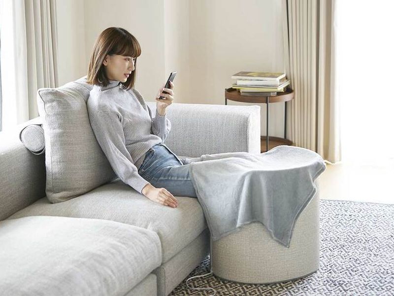 好きな場所で「パーソナルこたつ」として使える