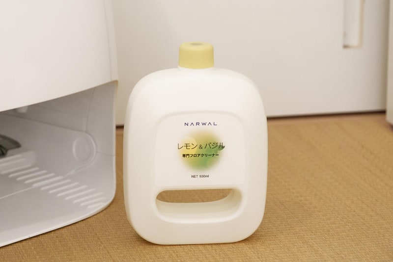 専用の洗浄剤が付属