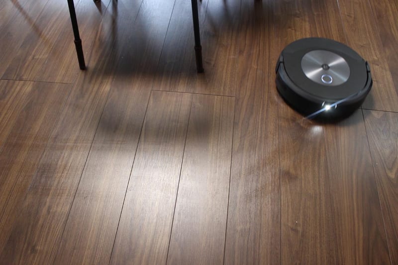 うっすら水の筋がつきましたが、しばらくすると乾いてしまう絶妙な水量