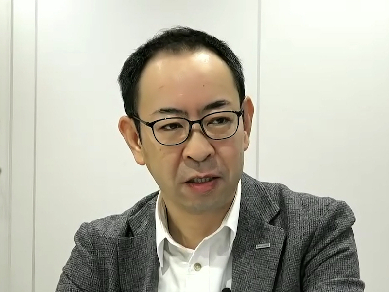 パナソニック キッチン空間事業部 冷蔵庫・食洗機BU 食洗機事業総括の澤近京一郎さん