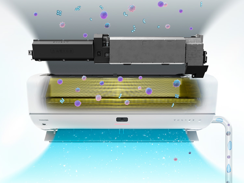 静電気の力でPM2.5までキャッチする「プラズマ空清」