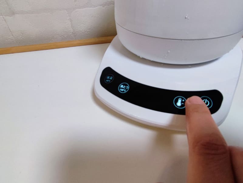 直感的な操作が可能な操作パネル