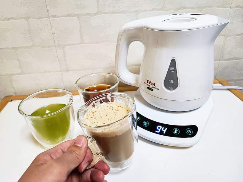 ティファールの電気ケトル「アプレシア ロック コントロール KO84」