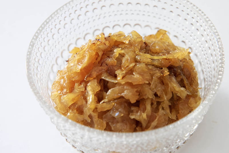 十分に水分が抜けて味が凝縮したので、そのままスープにしても、カレーに使ったりしても美味しそう