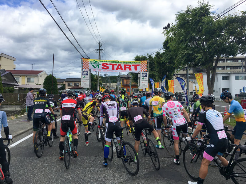 スタート前の緊張の一瞬