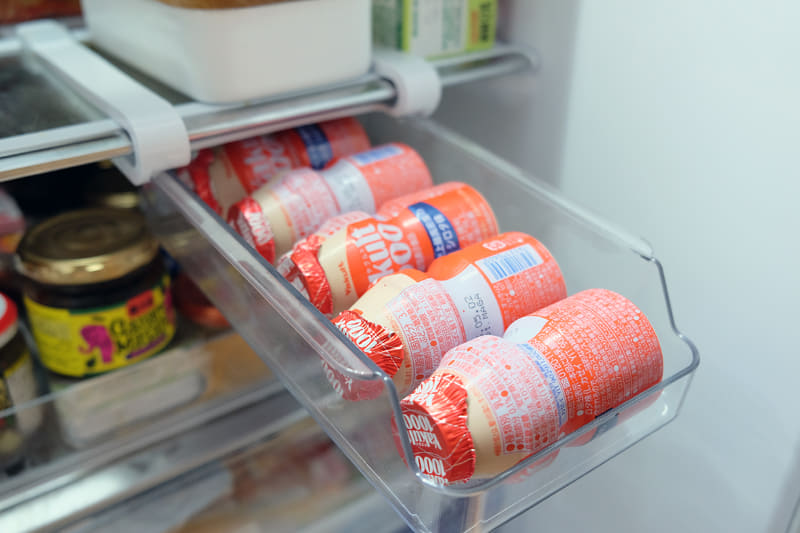 我が家のヤクルトコンテナです