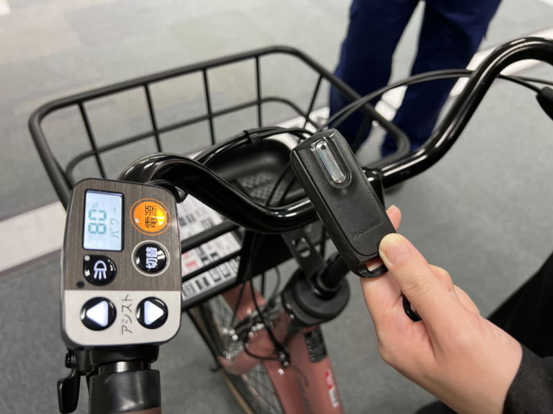 電子キーが付属するモデルはパナソニックのみ
