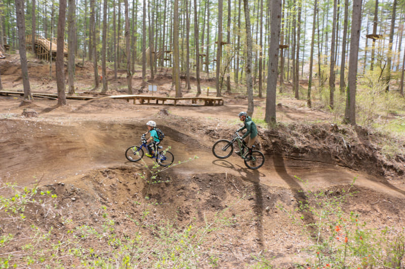 もちろん、上手な子なら上級者向けのコースを一緒に走ることも可能