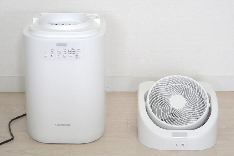 サーキュレーターを外すのは簡単