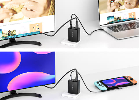 Switchのドック代わりになるUSB充電器。HDMI映像出力付き - 家電 Watch