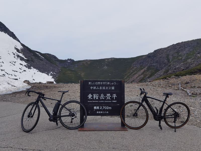 でも走り足りずに乗鞍へヒルクライムしに行ったり