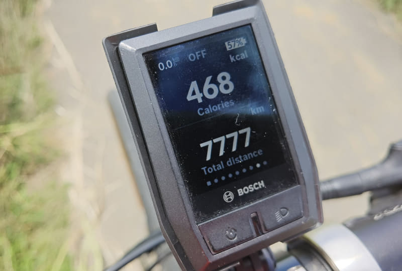 おっ、こいつぁ縁起がいいねぇ～、の7,777km走行達成