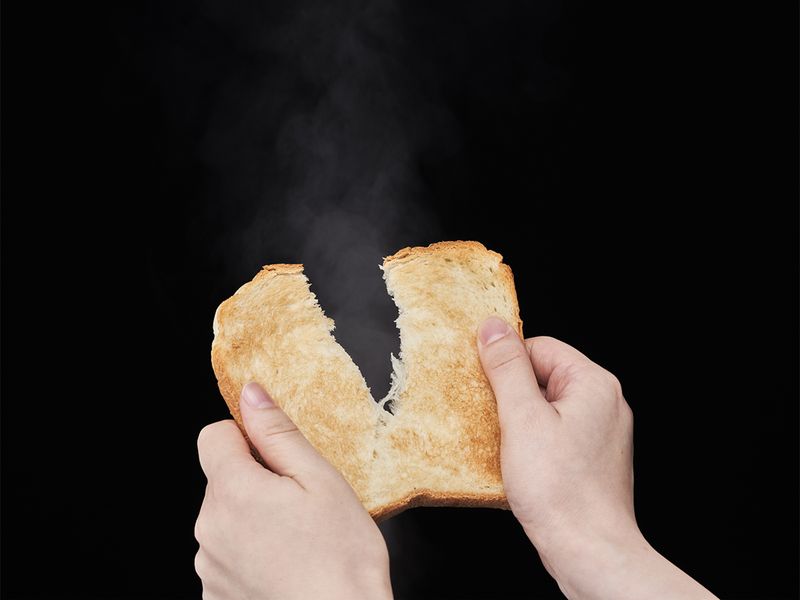 中はもっちり、外はカリッとしたトースターに