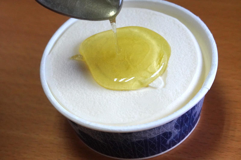 バニラアイスにも合う!