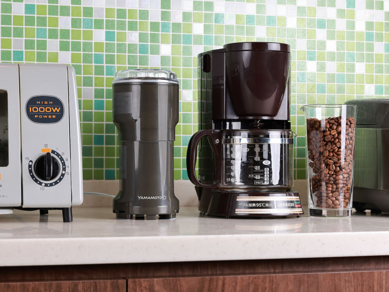 キッチンに置いておいても邪魔にならない大きさ