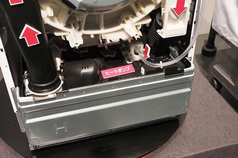 ヒートポンプ搭載で省エネを実現した