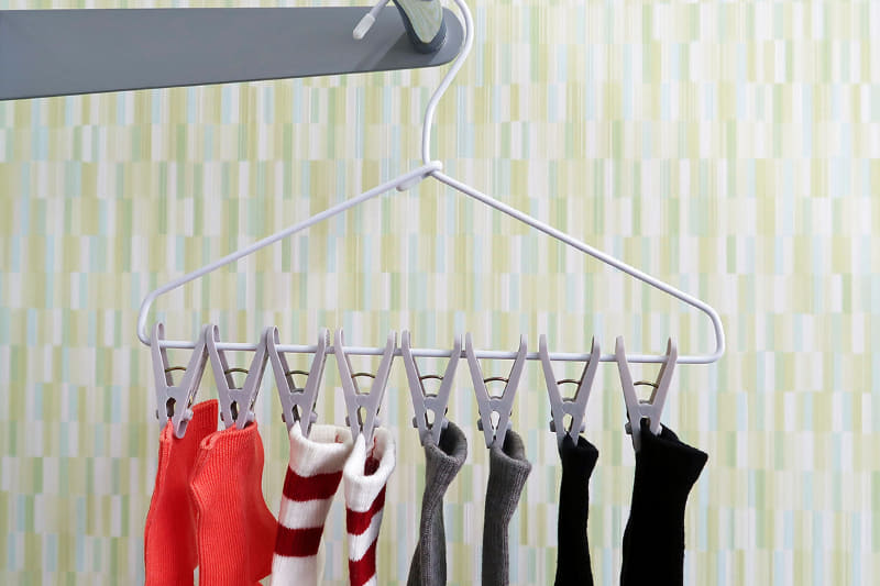 8ピンチは小物干しに