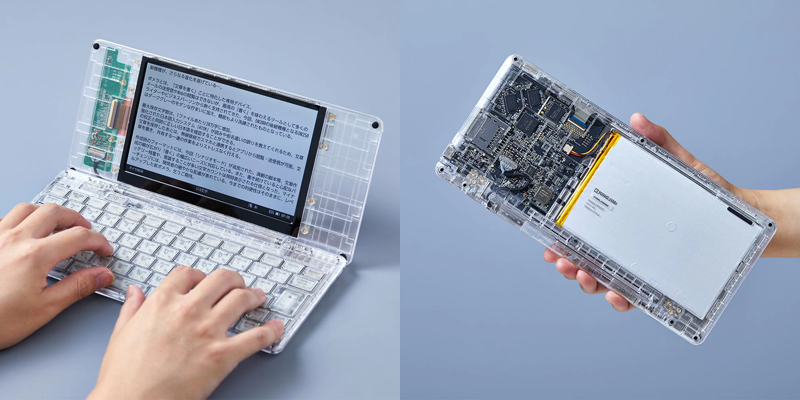 携行しやすく、素早くメモがとれる