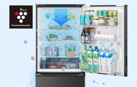 シャープ、奥行きスリムですっきり置ける3ドア冷蔵庫 - 家電 Watch