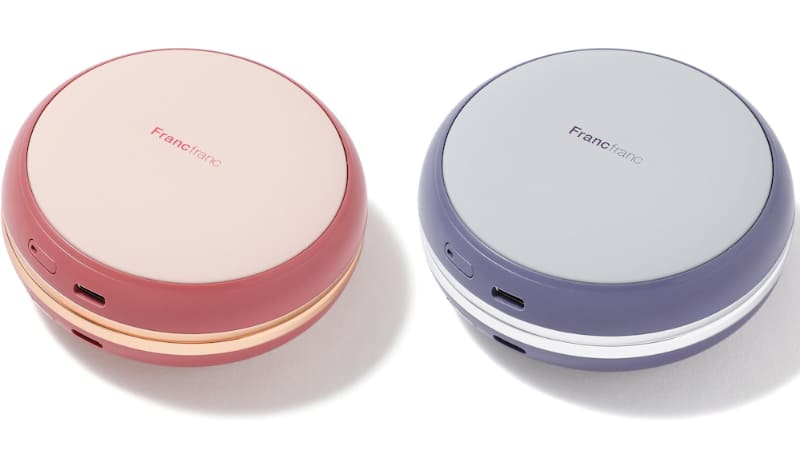 本体カラーはピンクまたはグレーの2色