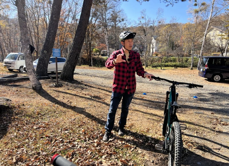 ディレクター・代表取締役の山口 謙さん。カナダとアメリカのマウンテンバイクガイド資格を保有