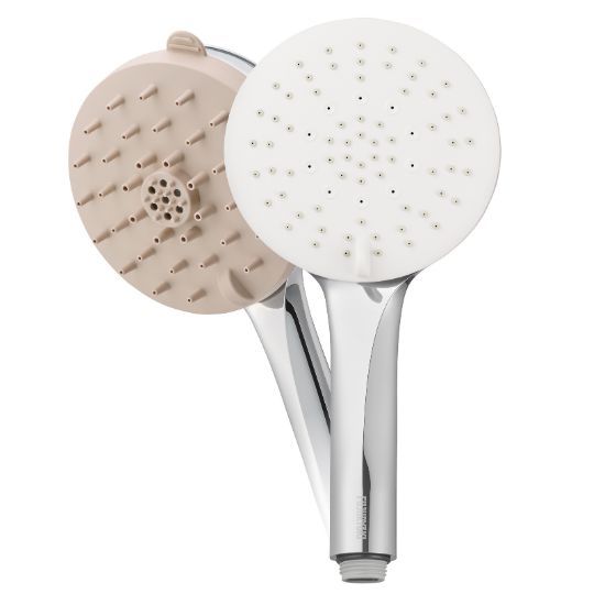 独自のスカルプブラシを付属